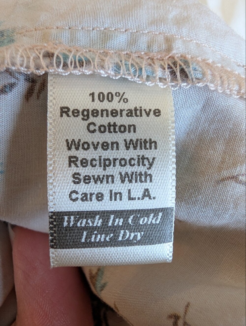 Christy Dawn Brooklyn Dress In Mums Ditsy Cream - Picture 7 of 8